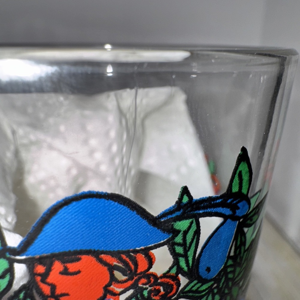 Twelve Days of Christmas 9th Day Indiana Glass Drinking Glass 12 oz USA Vintage - Picture 6 of 6